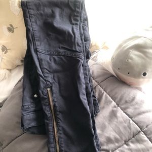 BDG Zipper Ankle Moto Pants